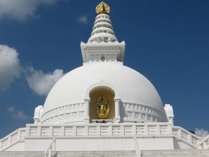 The Maya Devi Temple, an ancient Buddhist shrine located within the UNESCO World Heritage Site of Lumbini, Nepal, stands at the heart of the sacred area traditionally recognized as the birthplace of Gautama Buddha