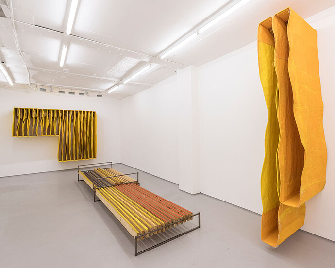Yellow. Courtesy of Fold Gallery 