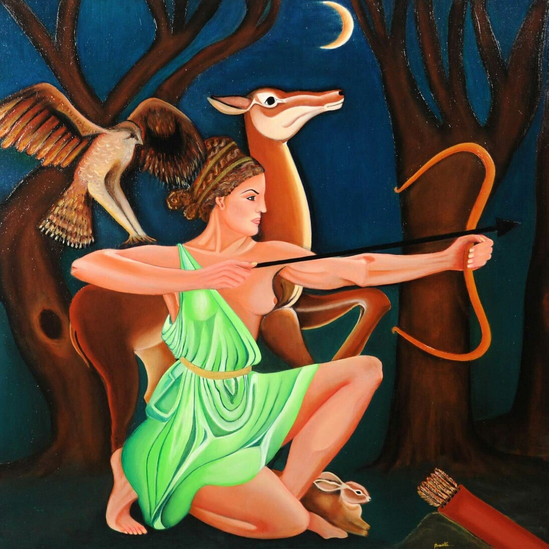 Alessandra Casciotti, Il linguaggio del simbolo – fascino e mistero nel mito e nel concetto. Courtesy of Galleria della Biblioteca Angelica