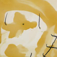 Tàpies, Förg, Dubuffet. Courtesy of Galerie Lelong