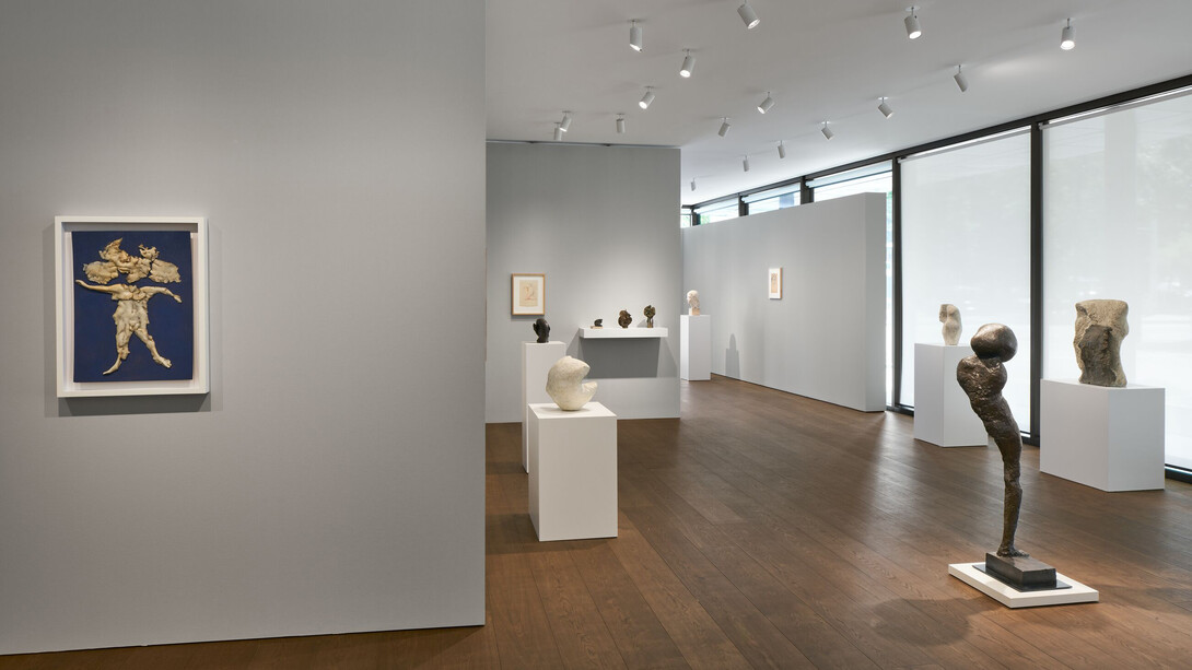 Alina Szapocznikow, Autobiography in fragments, exhibition view. Courtesy of Hauser & Wirth Gallery