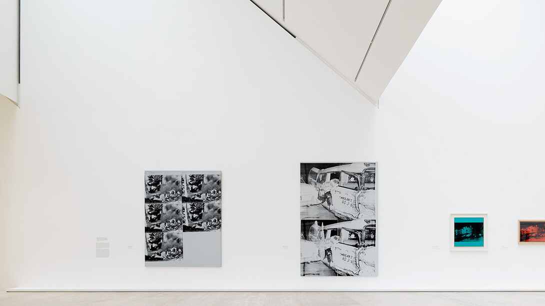 Andy Warhol. Dark Star, exhibition view. Courtesy of Museo Jumex