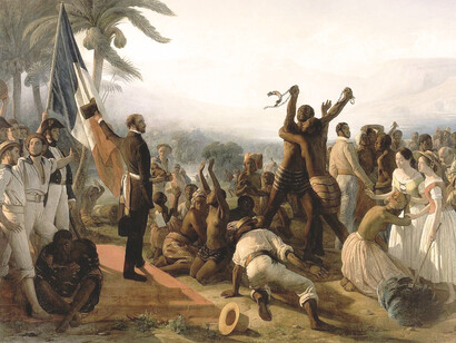 François-Auguste Biard, Proclamation of the Abolition of Slavery in the French Colonies, 27 April 1848