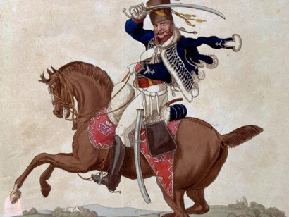 Call in the Cavalry. Courtesy of National Army Museum