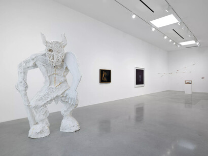 Various artists, The monster, exhibition view. Courtesy of Pace Gallery 