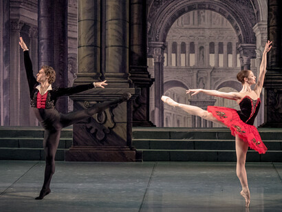 Natalia Osipova e Ivan Vasiliev en el ballet Don Quijote