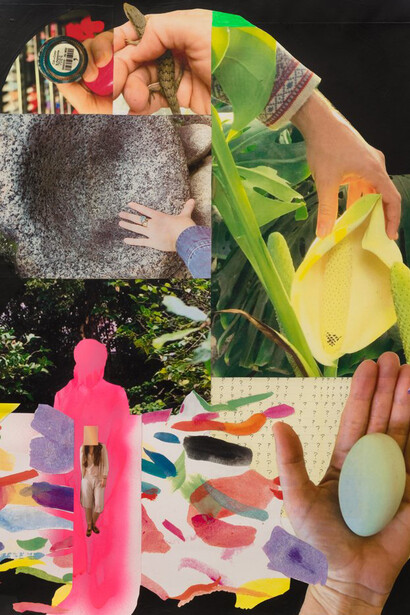 Sarah Cain, In hand (detail), 2026. Courtesy of Contemporary Art Matters