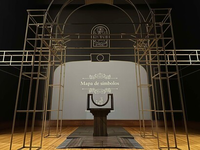The viceregal collection of the National Museum of Art, exhibition view. Courtesy of the National Museum of Art