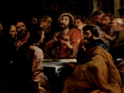 En «La Última Cena» (1630-31), Rubens pinta a un Judas que, en vez de atender a Jesús, mira directamente al espectador