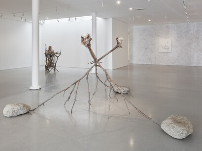 Leaves of Bronze. Courtesy of Gagosian Gallery