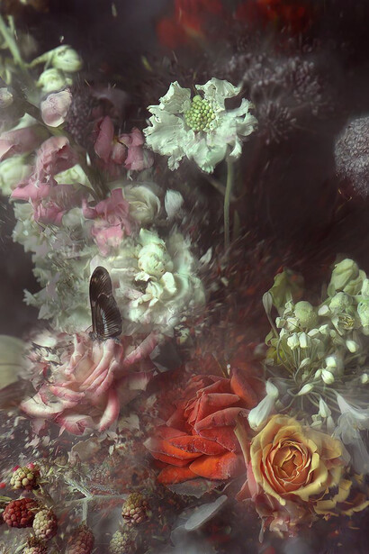 Ori Gersht, Untitled 01 (Fusing time) (detail), 2022. Courtesy of Talley Dunn Gallery
