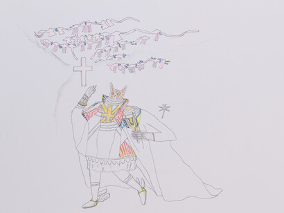 Josh Drayzen, Something spiritual, 2024. Courtesy of Massey Klein Gallery