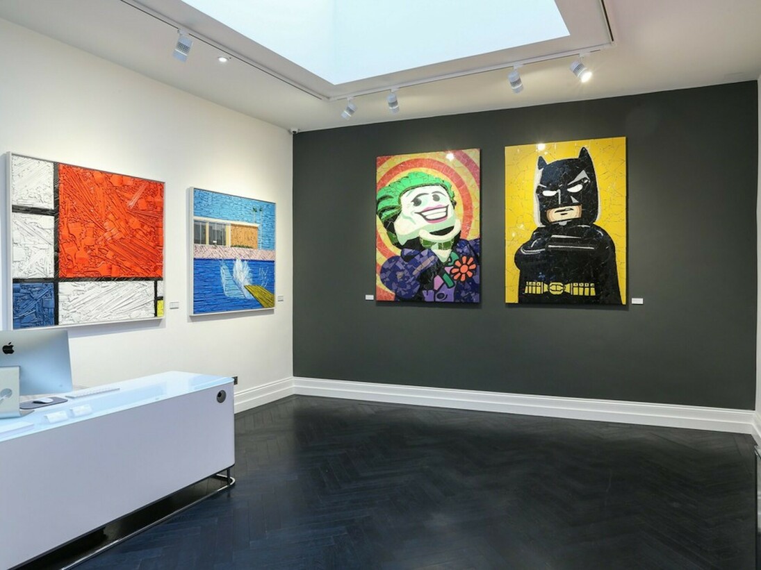 Modern Masters, Exhibition view. Courtesy of Maddox Gallery