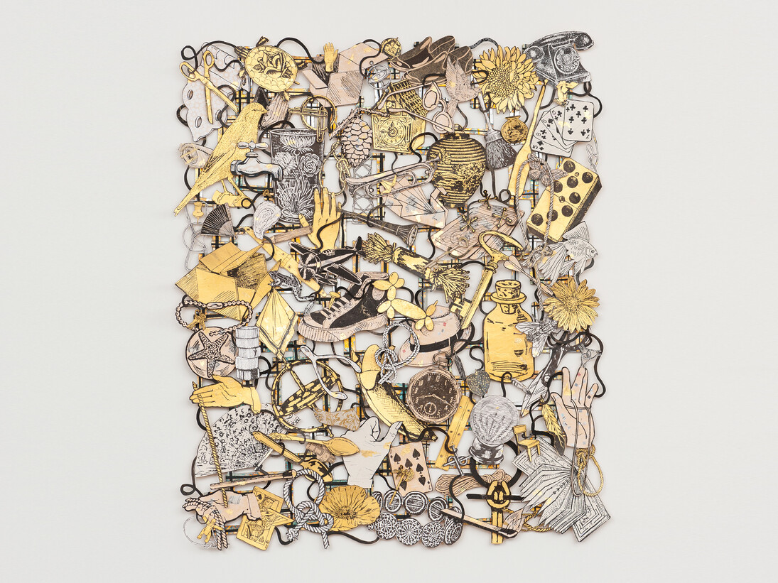 Jane Hammond, Loose Tapestry of Daily Life Rotary Phone