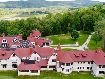 Elm Court, the historic Vanderbilt Berkshires estate, is a 55,000-square-foot shingle-style mansion located in Lenox, Massachusetts, USA