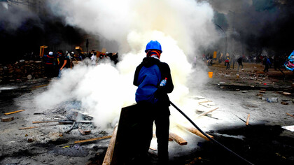 Protestos em Equador