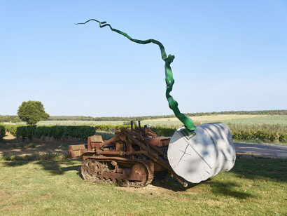 Bernard Pagès, Voir à travers, exhibition view. Courtesy of Ceysson and Bénétière