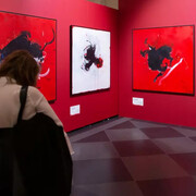 Various artists, Traces and roots. Anatolia in contemporary art of Turkey, exhibition view. Courtesy of the Art Museum Riga Bourse