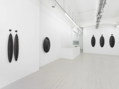 Osman Dinç, Eyes in downpour, exhibition view. Courtesy of Pi Artworks