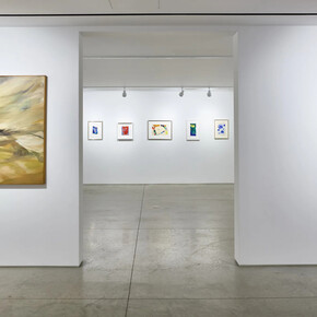 Various artists, American abstraction, exhibition view. Courtesy of ACA Galleries 