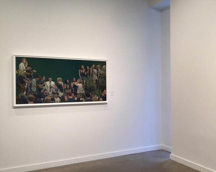 Mary Henderson, Exhibition view. Courtesy of Lyons Wier Gallery