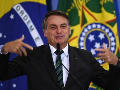 Brazilian president Jair Bolsonaro
