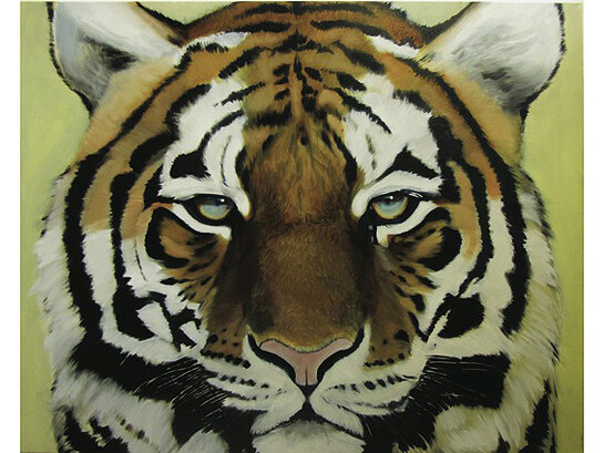 Katie Buckett, Monarch, 2015, oil on canvas, 122 x 153 cm