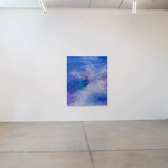 Gabriela Machado, Ainda bem, atravessei as nuvens, vista da exposição. Cortesia da Galeria Luciana Brito