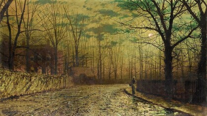 Atkinson Grimshaw, A Moonlit Evening