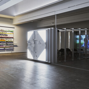 Artistes divers, De la collection. Together, collaborative art practices, vue de l'exposition. Avec l'aimable autorisation du S.M.A.K