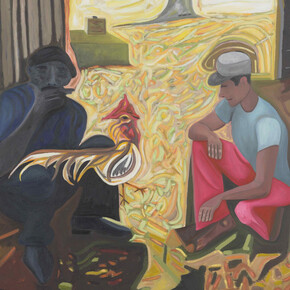 Rafael Ferrer, Apuesta? 1997. Courtesy of the Colby College Museum of Art