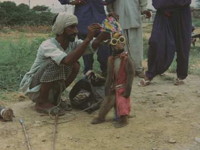 Sigmar Polke, German, 1941–2010, Still from Quetta’s Hazy Blue Sky (Quetta’s blauer dunstiger Himmel)/Afghanistan–Pakistan. c. 1974–76. 16mm film transferred to video (color, sound), 34:33 min, Private Collection © 2014 Estate of Sigmar Polke/ Artists Rights Society (ARS), New York / VG Bild-Kunst, Bonn