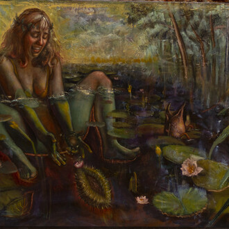 Flo Giovanni Pacini, The cauldron, 2023. Courtesy of Space 776 Gallery