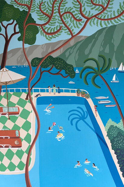 Leyla Pekmen, The sound of summer (detail), 2026. Courtesy of Johansson Projects