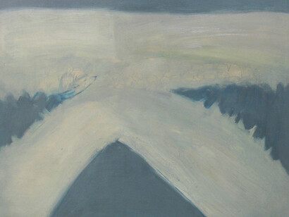 Teeth, oil on wood panel, 40 x50 cm, 2021. Courtesy of Kalfayan Galleries