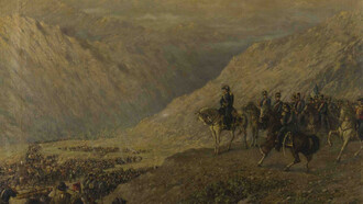 Augusto Ballerini, El cruce de la Cordillera de los Andes, 1890