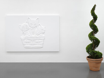 Ethan Cook,
De Beauvoir Crescent,
27 May – 17 July 2015,
Installation view at T293 Roma
