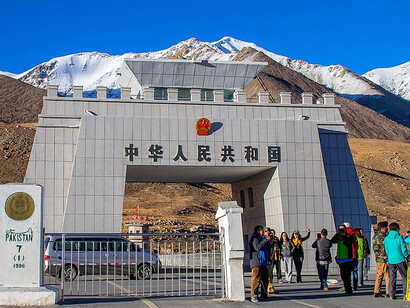 The Pakistan–China international border is located at Khunjerab in Gilgit-Baltistan, a high-altitude region in northern Pakistan