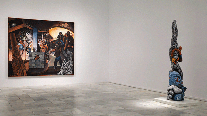 Jörg Immendorff. Courtesy of Museo Nacional Centro de Arte Reina Sofía
