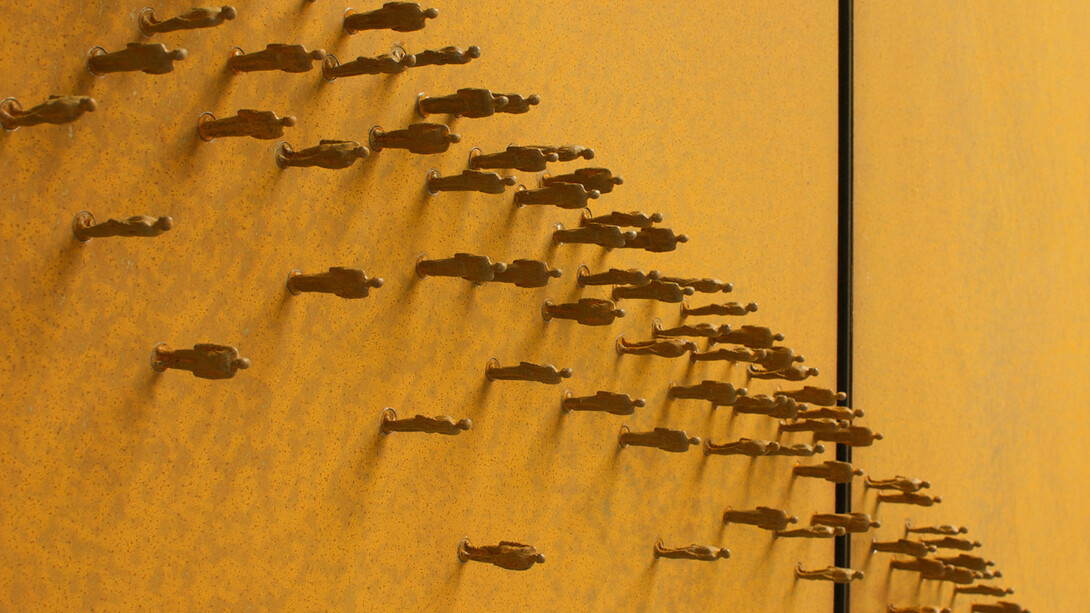 Peter Burke, Second Front (Detail), 2015, Steel, Unique, signed