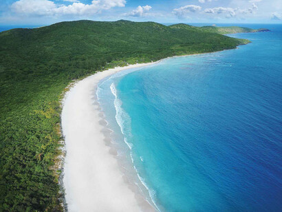 One of the beautiful beaches of Culebra