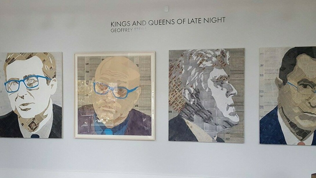 Kings and Queens of Late Night, Exhibition view. Courtesy of The Lionheart Gallery 