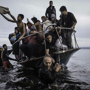 Europe Migration Crisis series, Sergey Ponomarev, 2015, Skala, Greece. © Sergey Ponomarev