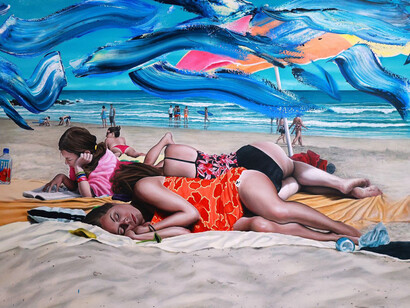 Maxwell Stevens, Summer daydream (detail). Courtesy of Onetwentyeight