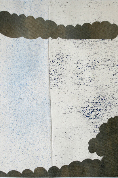 Barbara Steppe, jap, acrylic/cotton, 2014