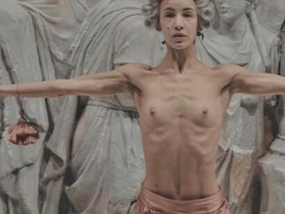 Stefania Tansini in Democracy in America di Romeo Catellucci Anversa e tour 2017 foto di Guido Mencari