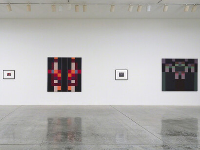 Fanny Sanín, Exhibition view. Courtesy of L.A. Louver