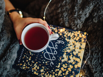 Warm tea helps maintain hydration, which supports immune function and recovery