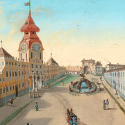 City in Flames. Courtesy of Salzburg Museum