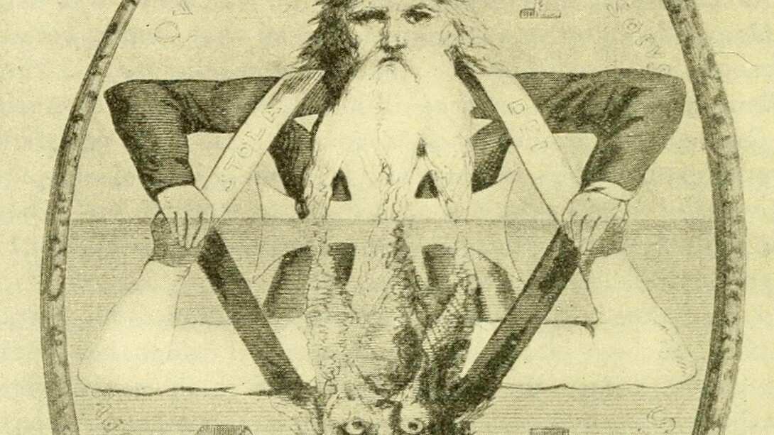 Figura simbolica tratta da Dogme et rituel de la Haute Magie di Eliphas Lévi